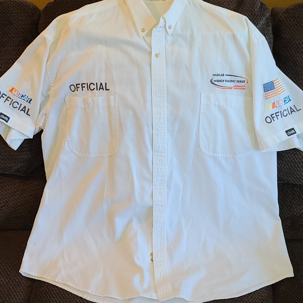 Nascar button up shirt